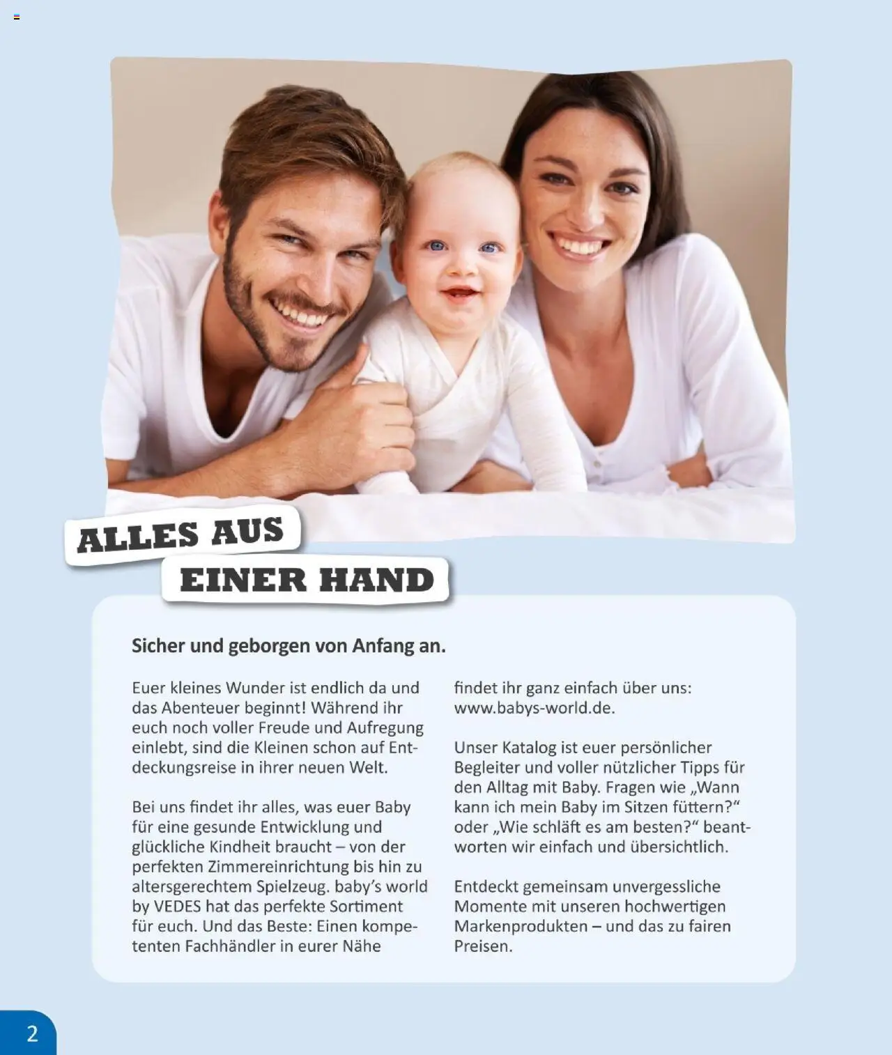 Vedes - Babykatalog - gültig ab dem 01.07.2025 | Seite: 2