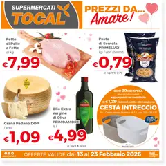 Anteprima del volantino Volantino Tocal  valido a partire dal 13.02.2026