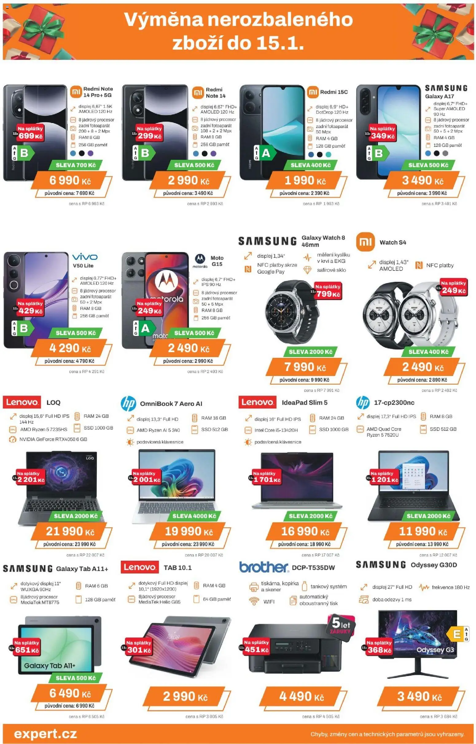 Expert elektro - Leták od 18.12.2025 | Strana: 2 | Produkty: Klávesnice, Fotoaparát, Samsung, Skener