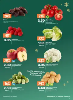 Migros Bio Kartoffeln festkochend, Schweiz, Tragtasche, 2 kg ab 02.12.2025 gültig | Seite: 3