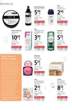DM katalog | vrijedi od 01.09.2025 | Stranica: 14 | Proizvodi: Krema, Dove, Toner