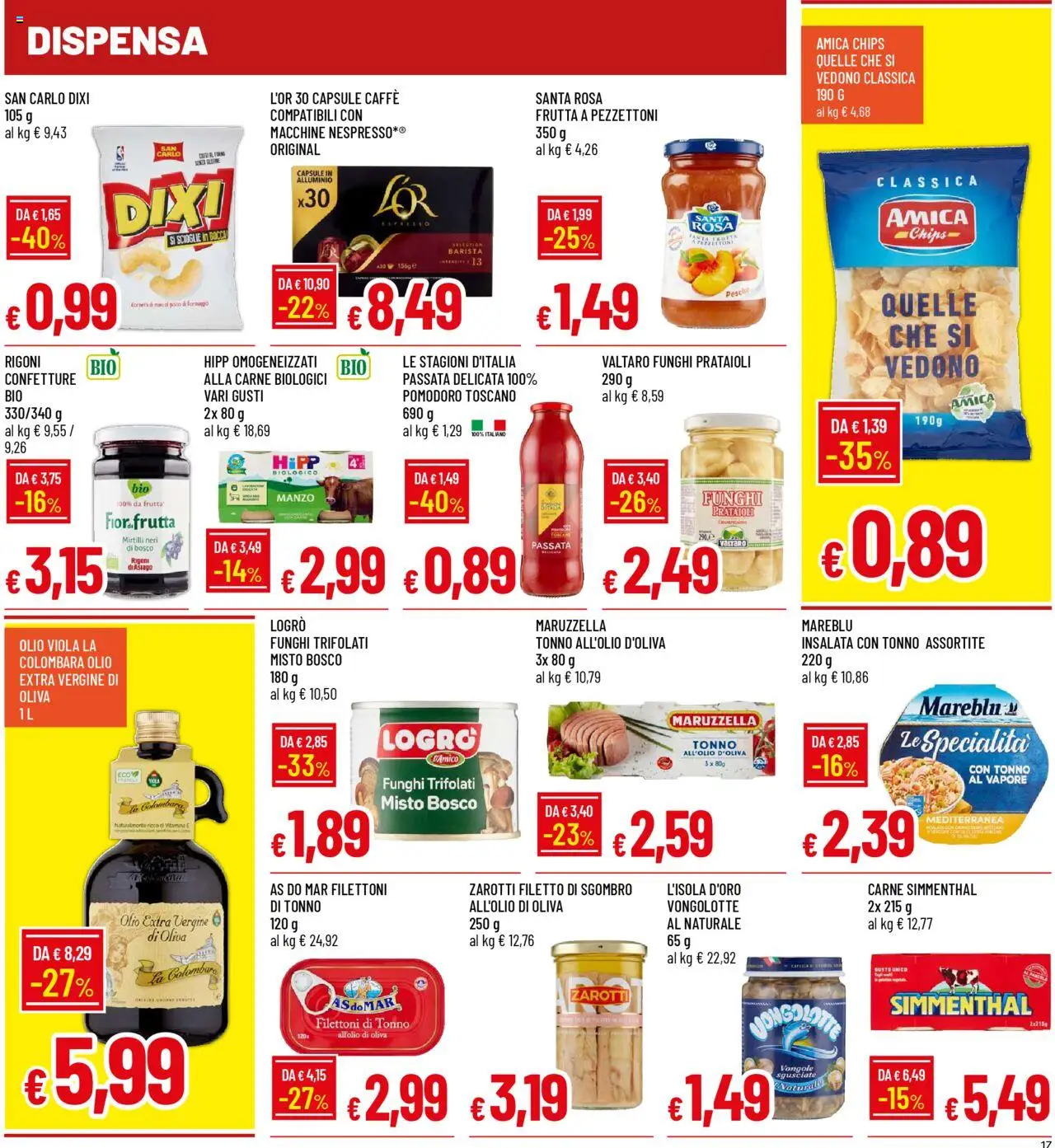 Volantino Galassia del 07.08.2025 | Pagina: 17 | Prodotti: Manzo, Insalata, Pomodoro, Olio extra vergine