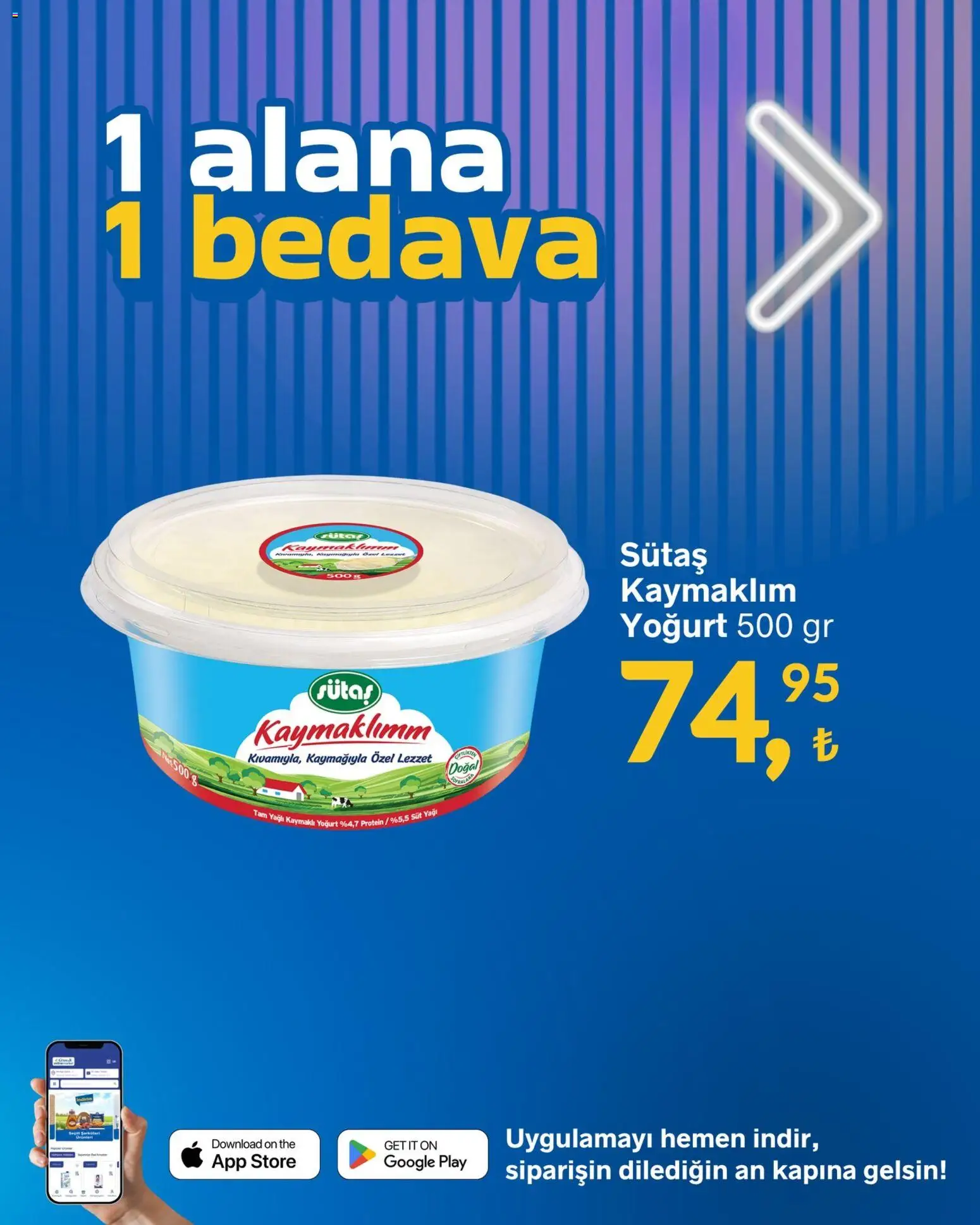 Gürmar İndirim - 23.04.2026 tarihinden itibaren geçerlidir | Sayfa: 3 | Ürünler: Süt, Yoğurt