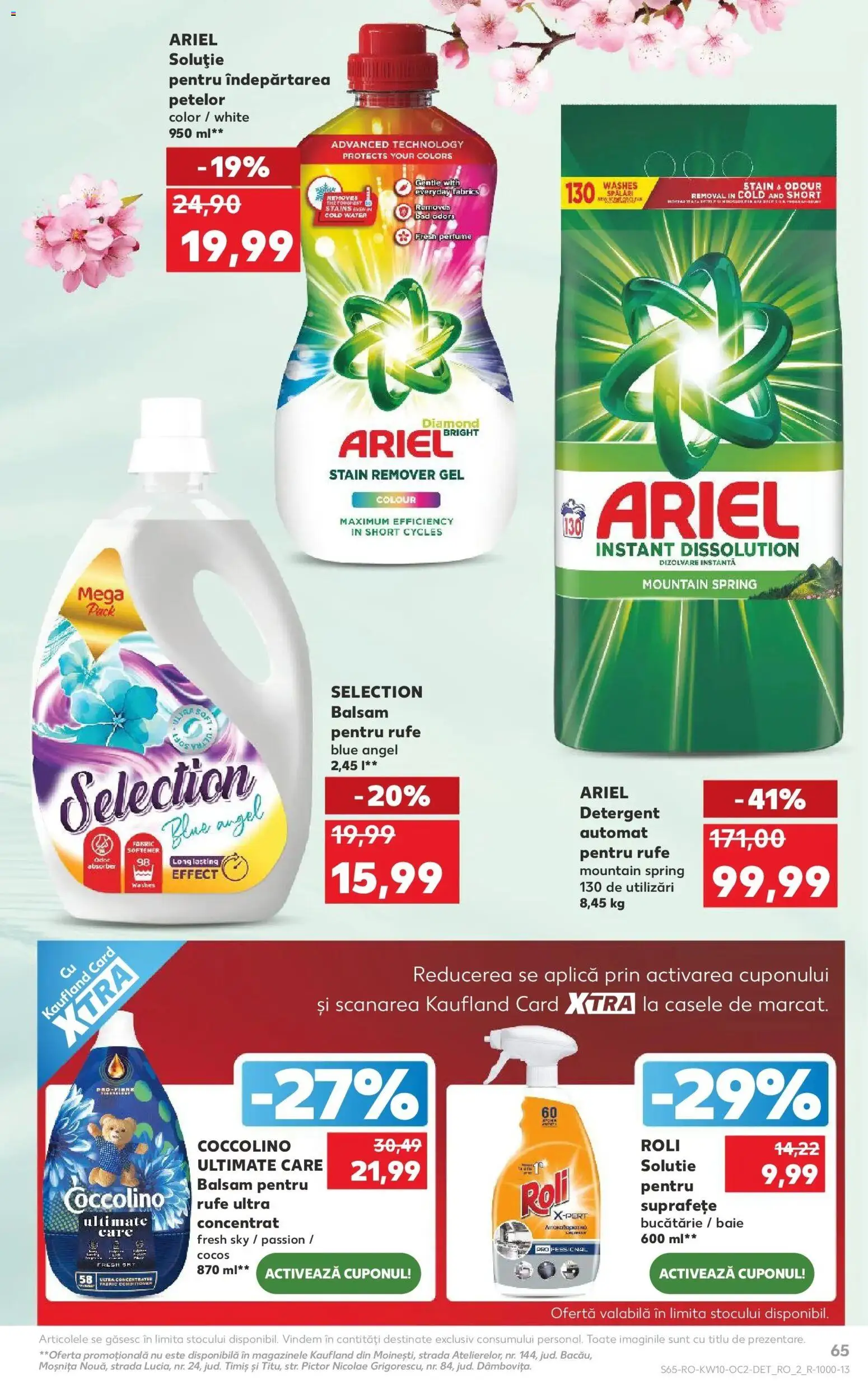 Noul catalog Kaufland – valabil de la 04.03.2026 | Pagină: 65 | Produse: Bucătărie, Balsam, Yorgan, Detergent