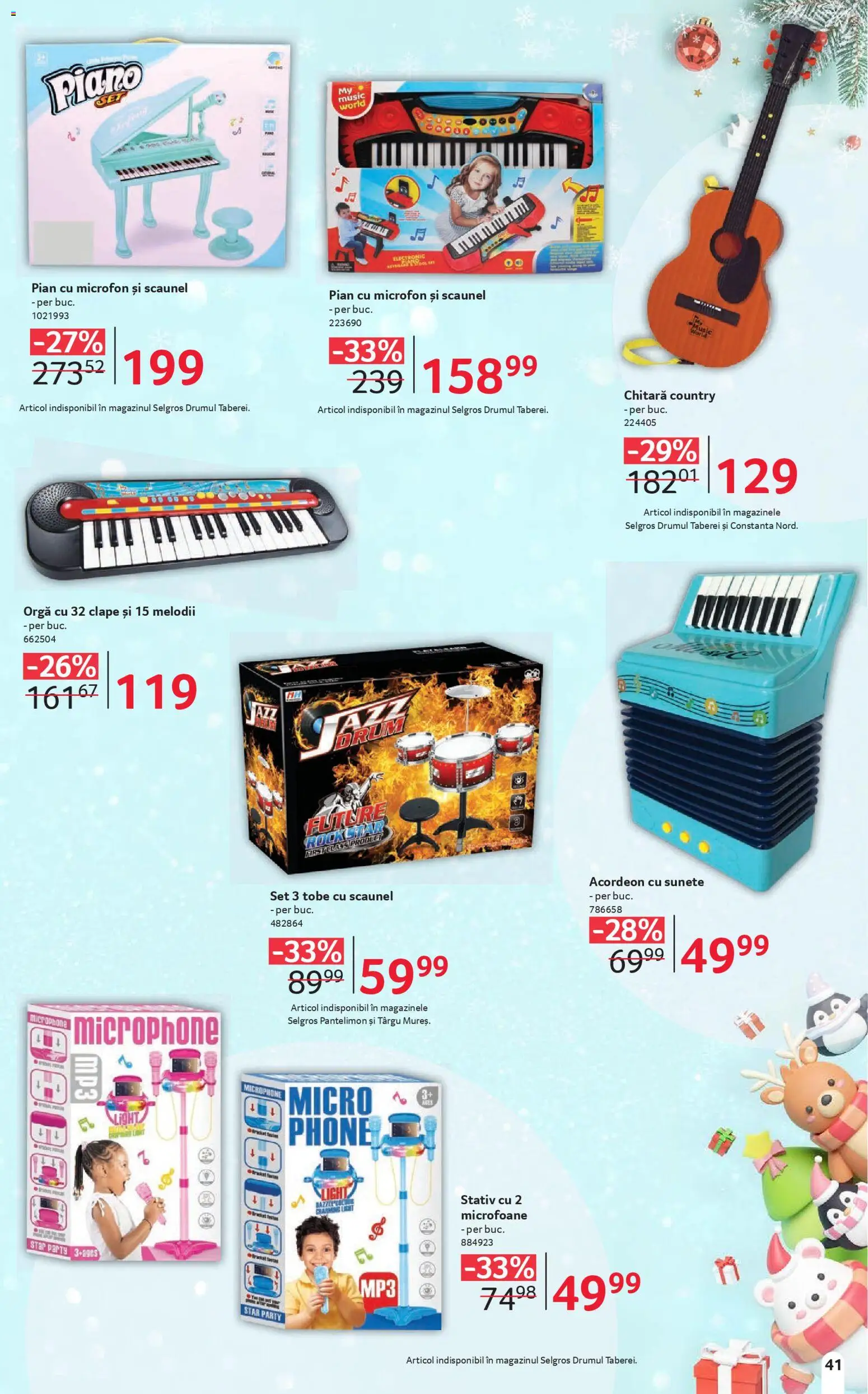 Noul catalog Selgros – valabil de la 06.12.2025 | Pagină: 41 | Produse: Microfon