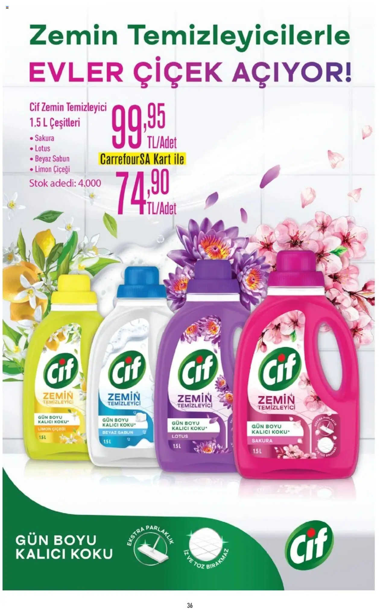 CarrefourSA Katalog - 10.06.2025 tarihinden itibaren geçerlidir | Sayfa: 36 | Ürünler: Sabun, Koku, Limon