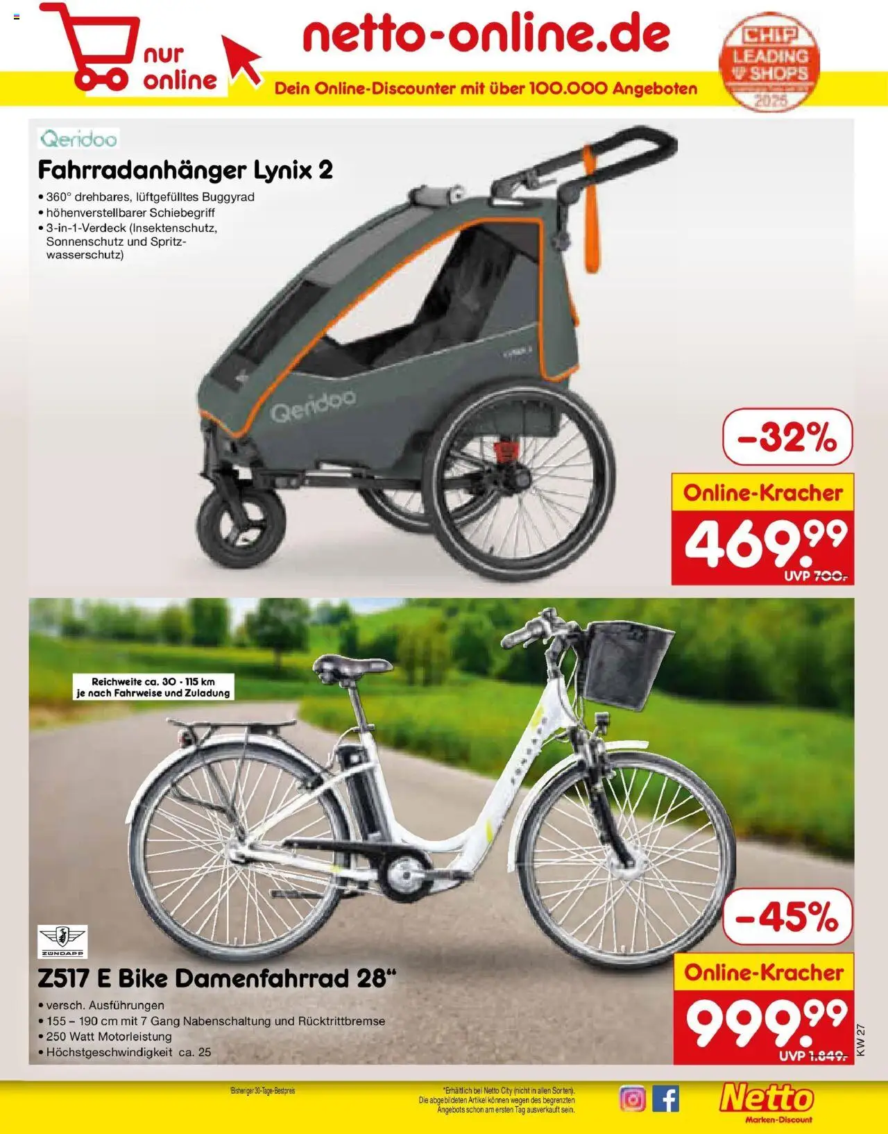Netto Marken-Discount prospekt Amberg	 - gültig ab dem 29.06.2025 | Seite: 47