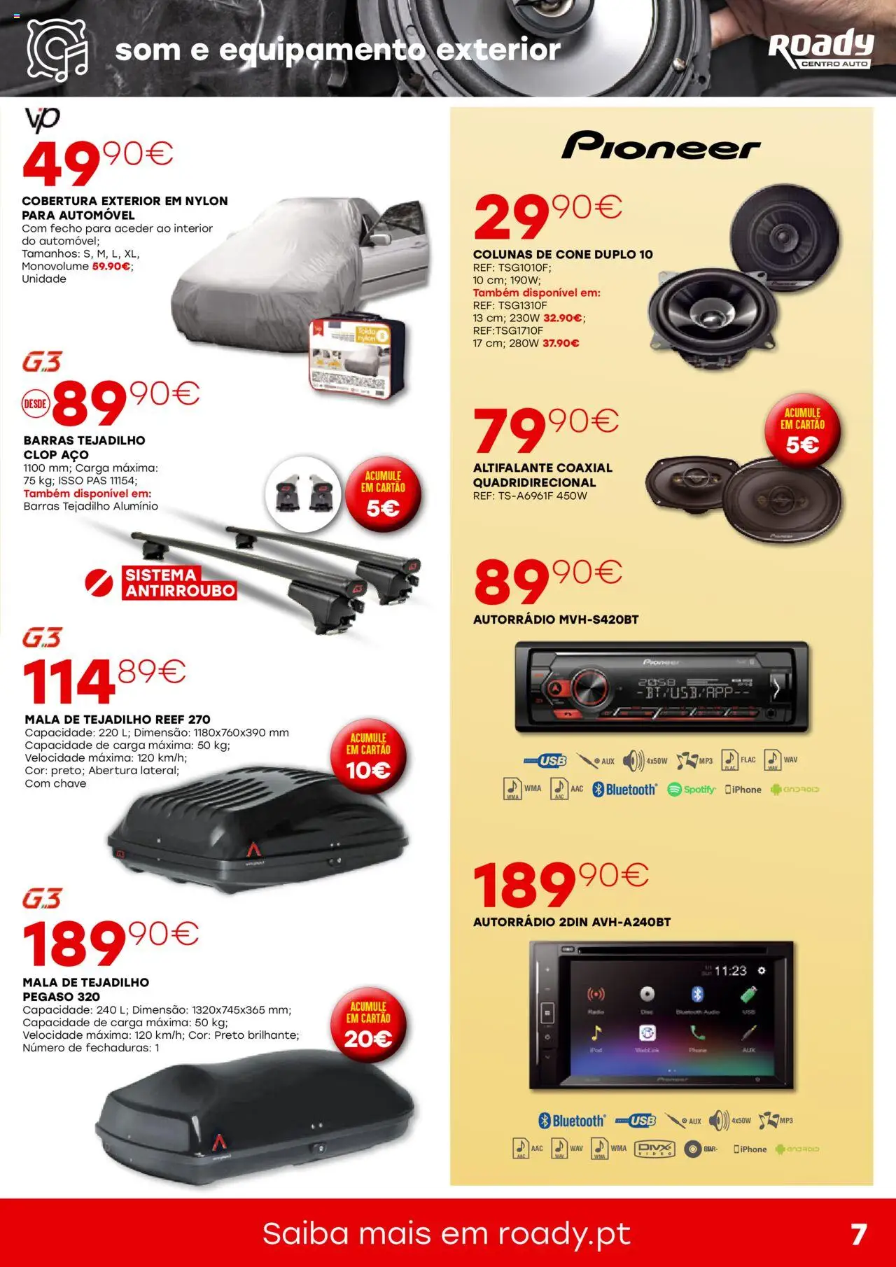 Roady folheto │ válido de 07.08.2025 | Página: 7 | Produtos: Altifalante, USB