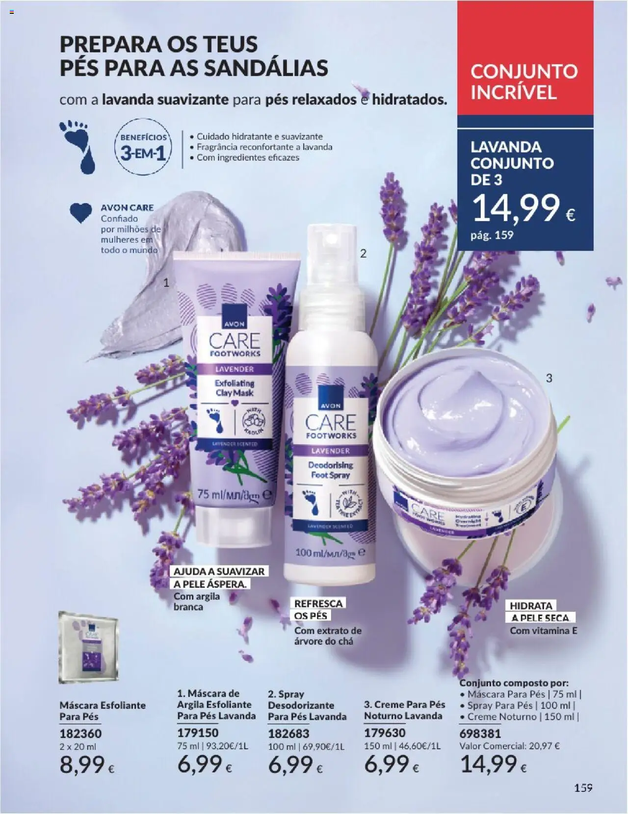 Catálogo Avon Campanha 8 │ válido de 01.08.2025 | Página: 159 | Produtos: Fragrância, Desodorizante, Chá, Creme