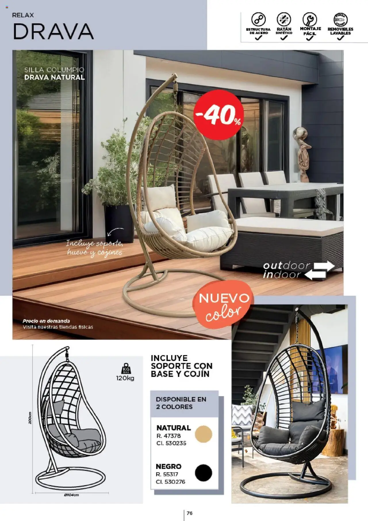 Espaço Casa - Catálogo AireLibre 2025 │ válido de 12.05.2025 | Página: 76 | Produtos: Base