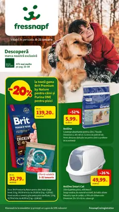 Ofertele Fressnapf valabile de la 08.01.2026