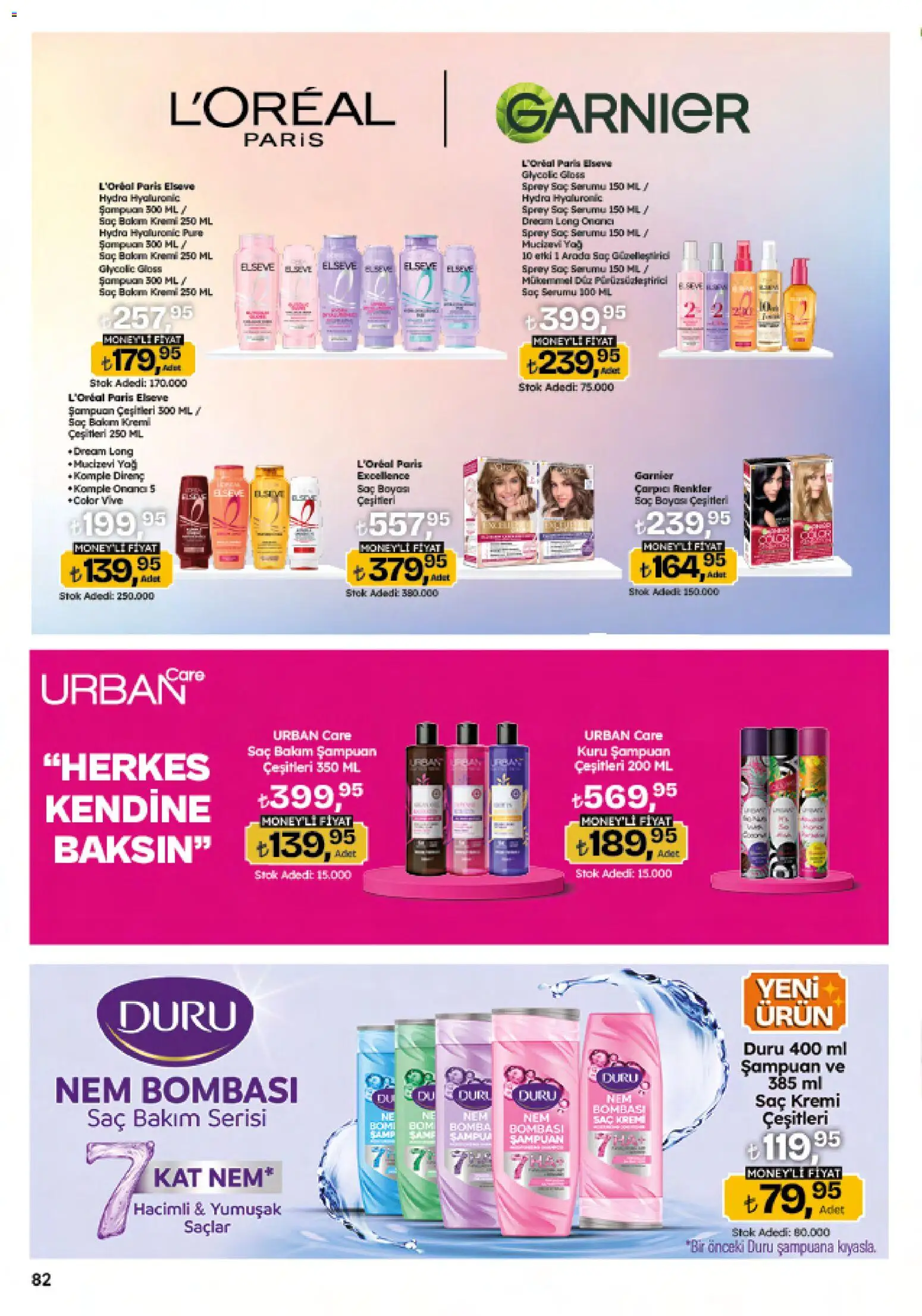 Migros Katalog - 5M Migroskop Dijital - 26.03.2026 tarihinden itibaren geçerlidir | Sayfa: 82 | Ürünler: Şampuan, Krem, Yağ, Ot