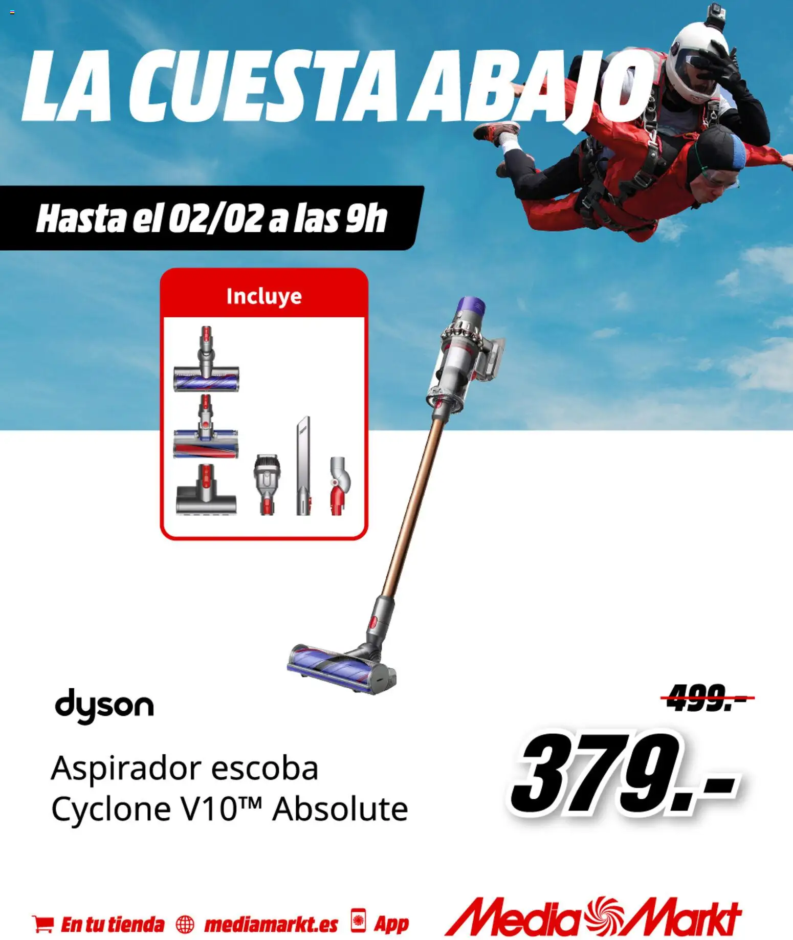 Media Markt folleto │ válido desde el 23.01.2026 | Página: 6 | Productos: Escoba, Aspirador