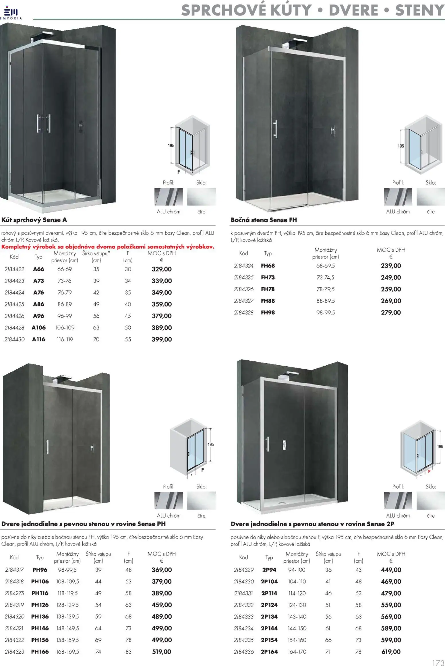 Nové Ingema akcie – leták je platný od 29.10.2025 | Strana: 175 | Produkty: Dvere