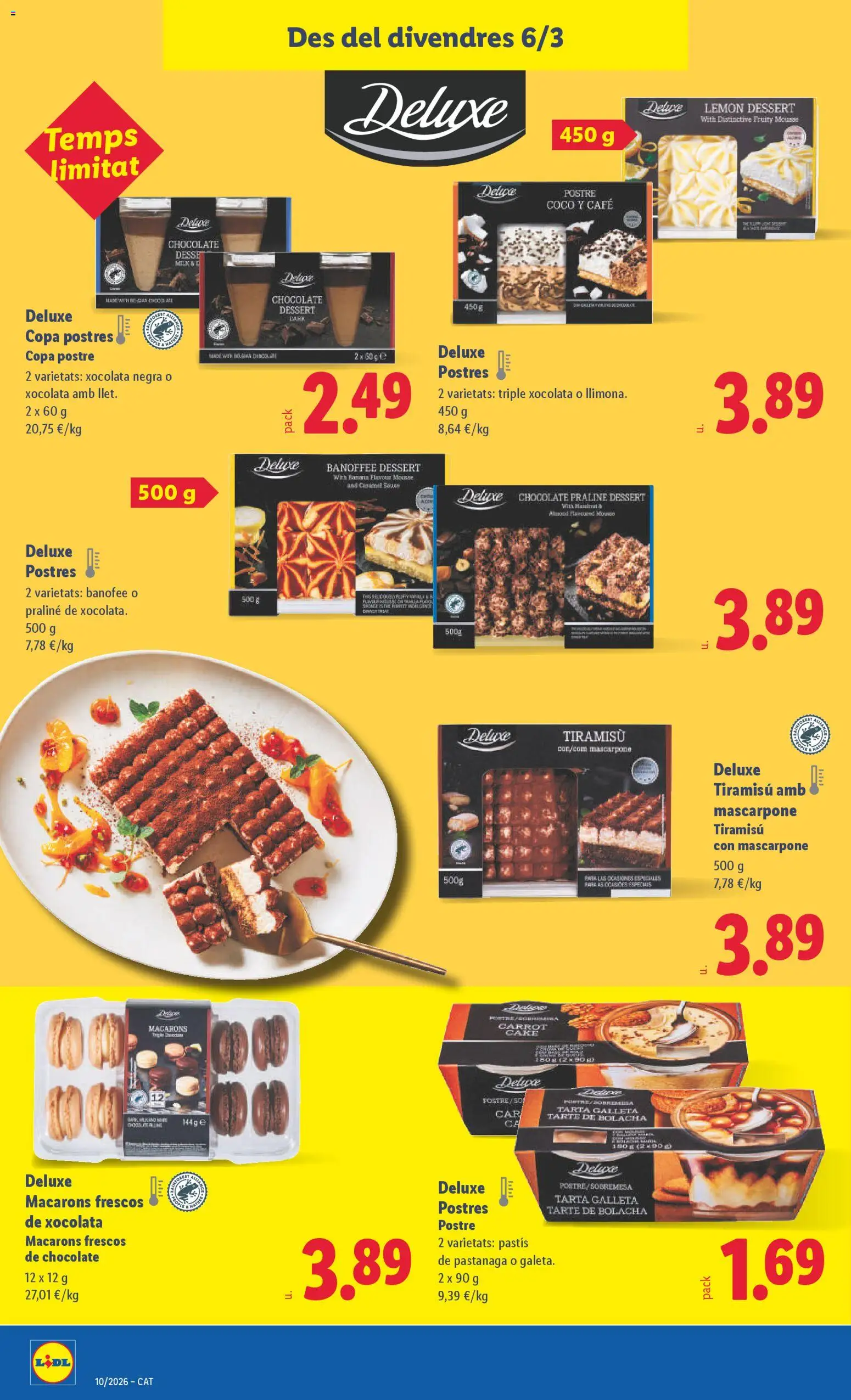 Lidl folleto │ válido desde el 02.03.2026 | Página: 46 | Productos: Mousse, Café, Chocolate, Mouse