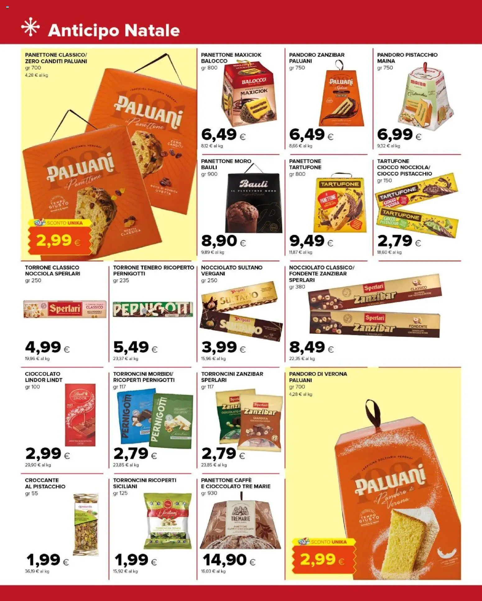Volantino Tigre del 30.11.2025 | Pagina: 10 | Prodotti: Caffè, Cioccolato, Panettone, Torroncini