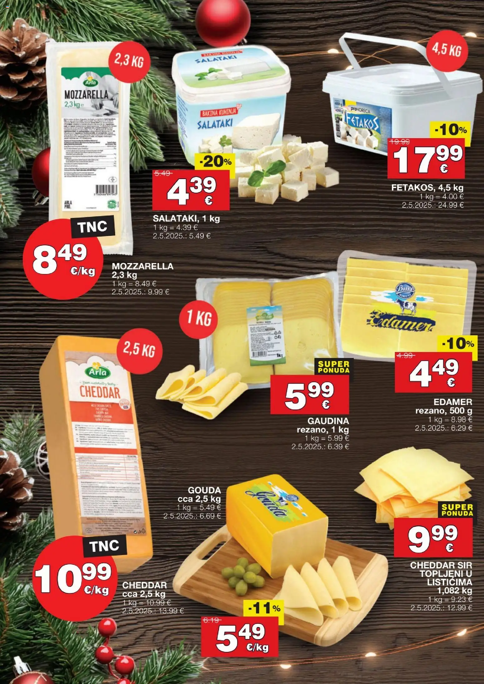 Stanić Diskont katalog | vrijedi od 20.11.2025 | Stranica: 6 | Proizvodi: Mozzarella, Sir, Kuhinja, Gouda