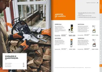 Pré-visualização Stihl folheto válido de 21.01.2025 | Página: 184 | Produtos: Ferramentas, Base, Óleo