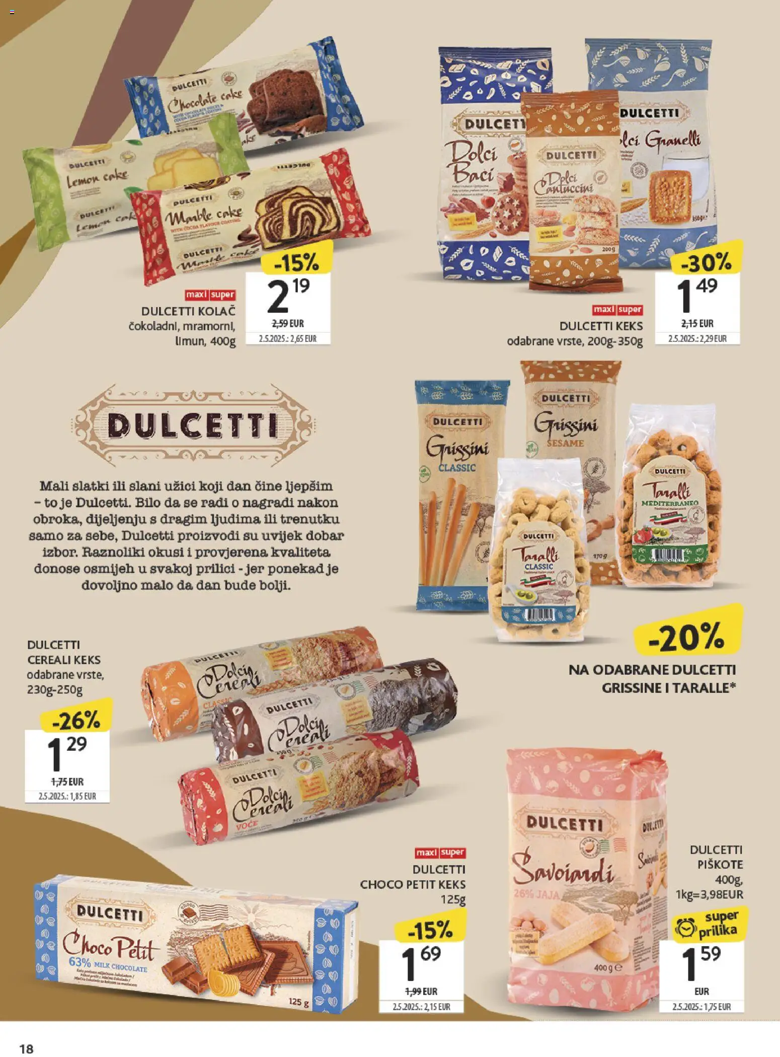 Konzum katalog | vrijedi od 19.01.2026 | Stranica: 18 | Proizvodi: Jaja, Keks, Voće