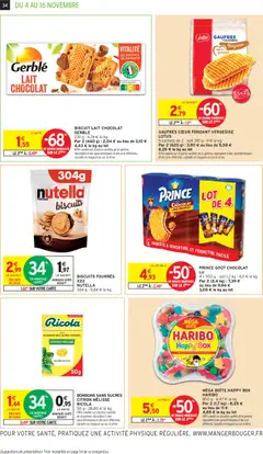 Intermarché - Prévisualisation de BISCUITS FOURRÉS X22, 304 g - 9,84 € le kg valide à partir de 04.11.2025 | Page: 34