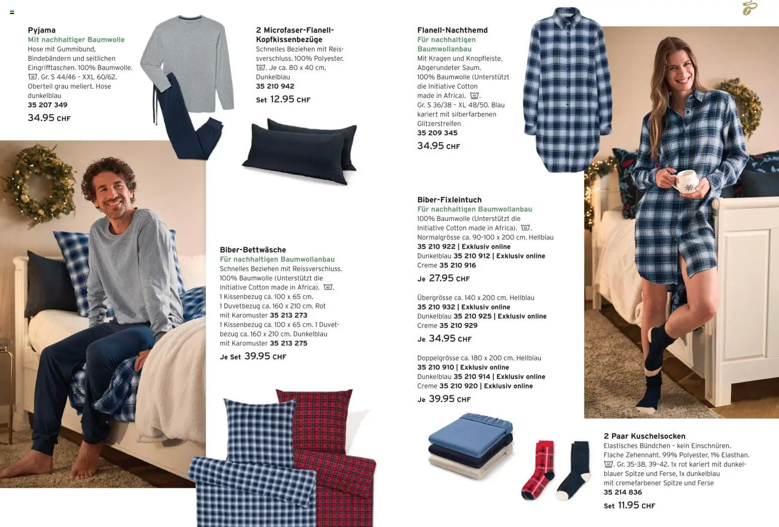 Tchibo Aktionen Kuschelfreude – gültig ab 11.11.2025 | Seite: 7 | Produkte: Hose, Pyjama, Reis, Creme