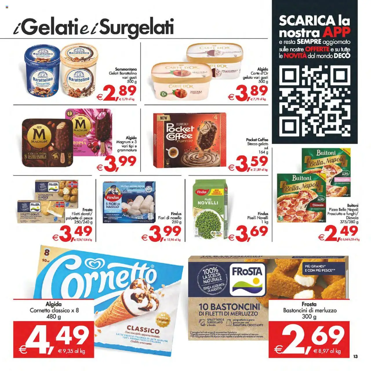 Volantino Decò del 12.09.2025 | Pagina: 13 | Prodotti: Panna, Gelato, Latte, Prosciutto