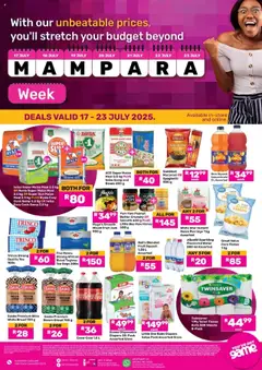 Preview of Game specials valid from 17.07.2025