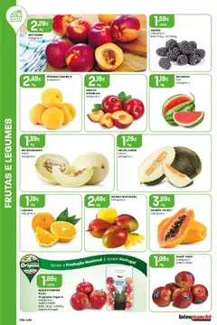 Intermarché folheto │ válido de 10.07.2025 | Página: 2 | Produtos: Maça, Melancia, Melão, Mamão