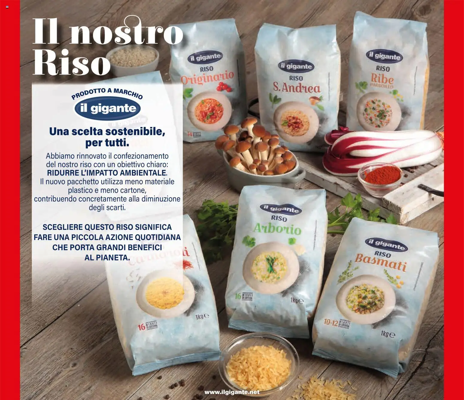 Volantino Il Gigante del 15.01.2026 | Pagina: 4 | Prodotti: Riso Basmati, Riso