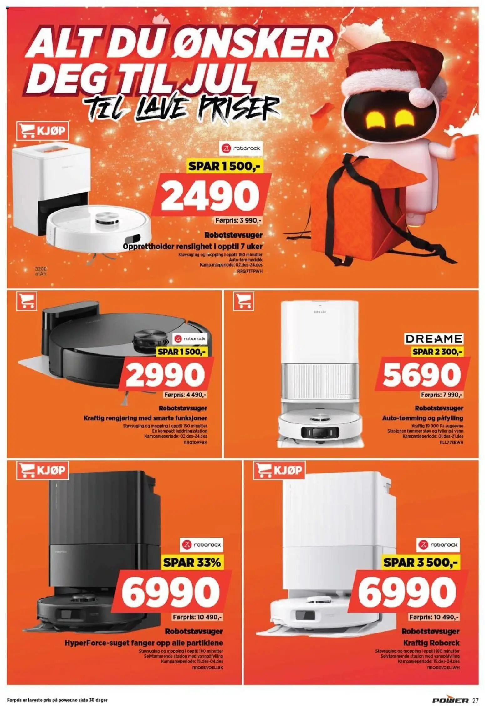 {H1} | Side: 27 | Produkter: Robotstøvsuger, Суміш дитяча, Вермішель