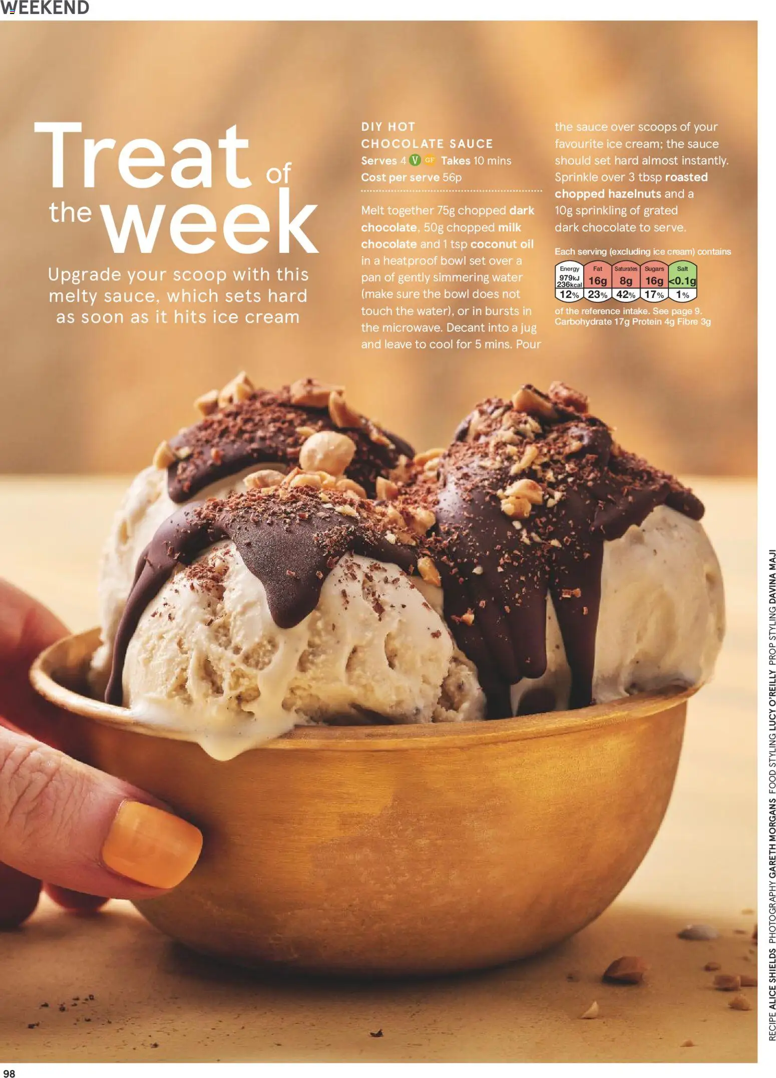 {H1} | Page: 98 | Products: Milk, Oil, Ice cream, Coconut