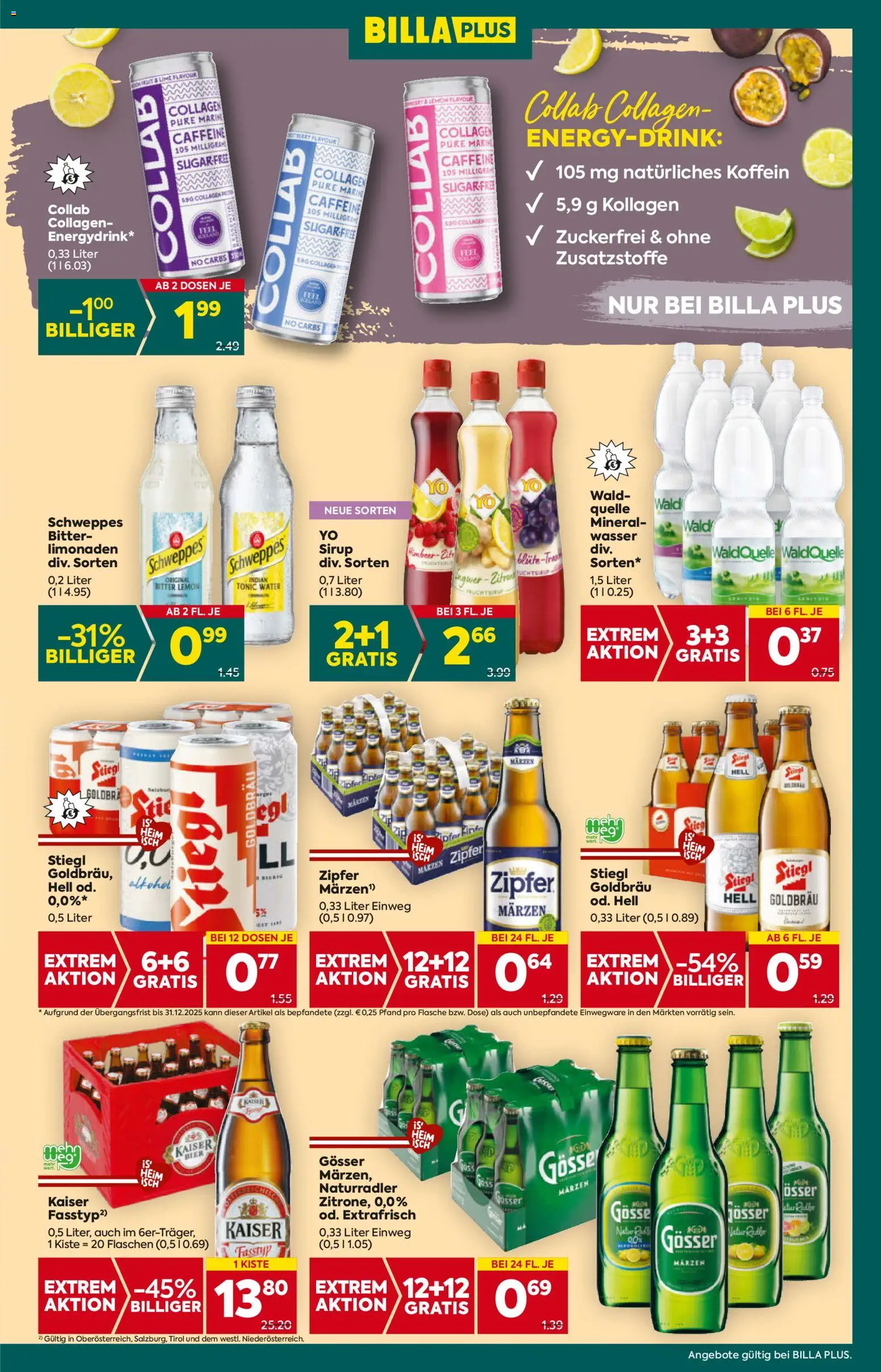 Billa Plus - Salzburg gültig ab 30.10.2025 | Seite: 15 | Produkte: Wasser