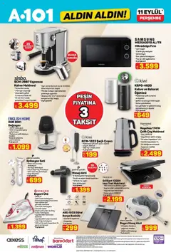 A101 Katalog Aldın Aldın - 11.09.2025 tarihinden itibaren geçerlidir | Sayfa: 6