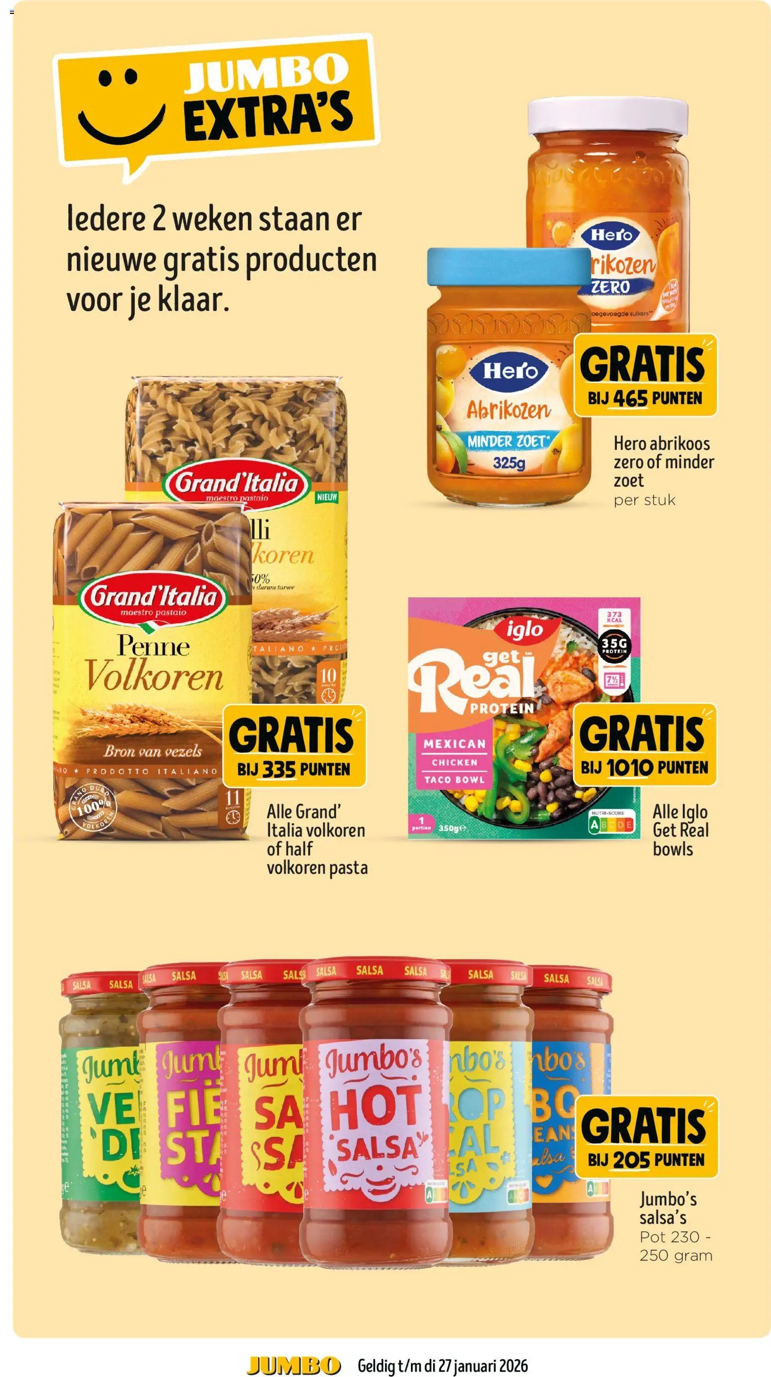 {H1} | Pagina: 18 | Producten: Pot, Pasta, Rösti, Taco