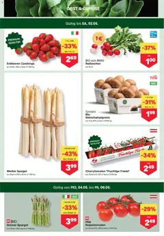 MPREIS Flugblatt ab 30.04.2026 gültig | Seite: 2 | Produkte: Erdbeeren, Gemüse, Obst