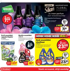 Dreft wasmiddel capsules Regular, 42 stuks - Voorbeeld van een folder van Kruidvat, geldig van 03.03.2026 | Pagina: 57