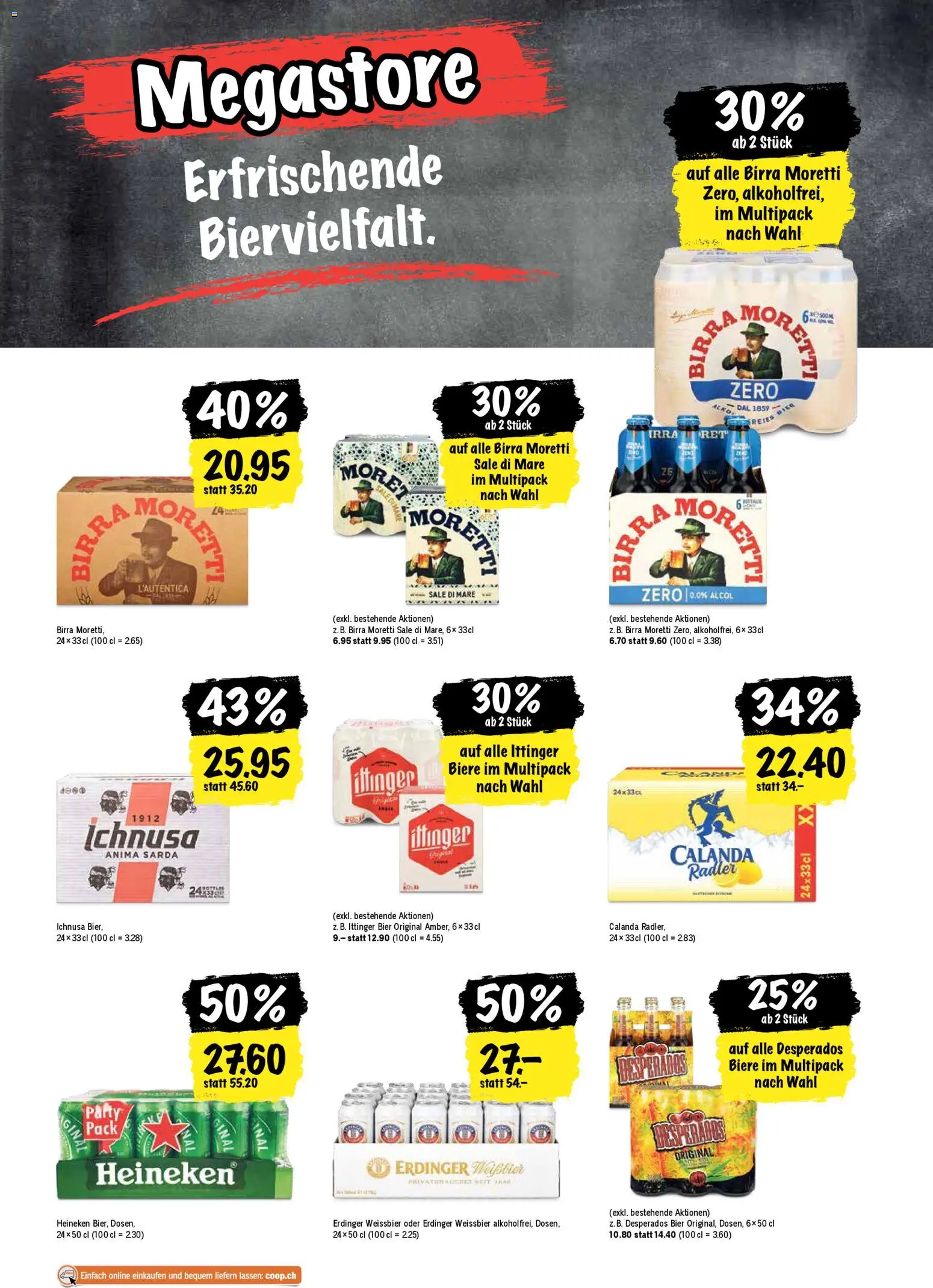 Coop aktionen – gültig ab 09.04.2026 | Seite: 23 | Produkte: Weißbier, Bier