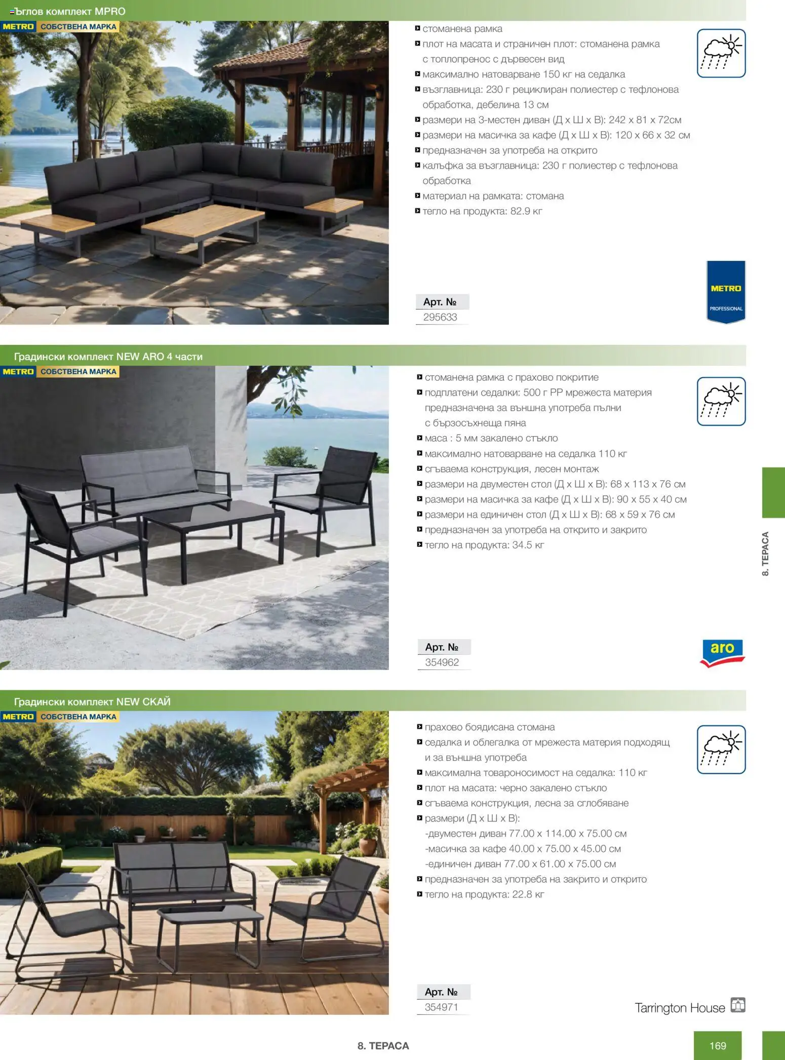 {H1} | Страница: 169 | Продукти: Облегалка, Тегло, Маса, Стол