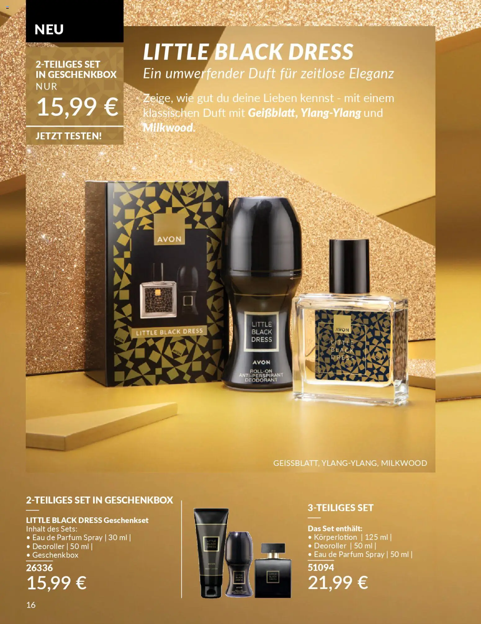 Avon - Black Friday – gültig ab 01.11.2025 | Seite: 18 | Produkte: Parfüm, Deodorant, Körperlotion, Eau de Parfum