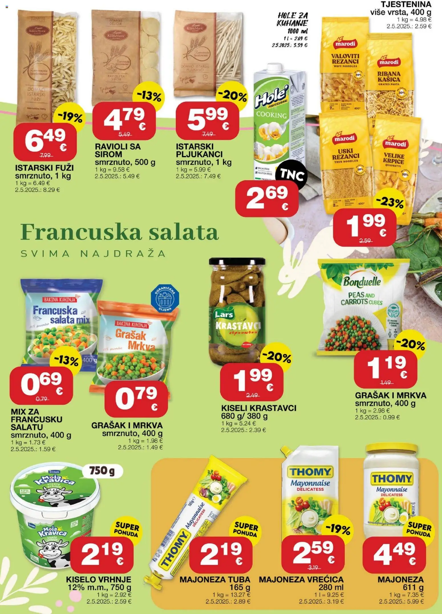 Stanić Diskont katalog | vrijedi od 19.03.2026 | Stranica: 4 | Proizvodi: Klima, Krastavci, Pasta, Kiseli krastavci