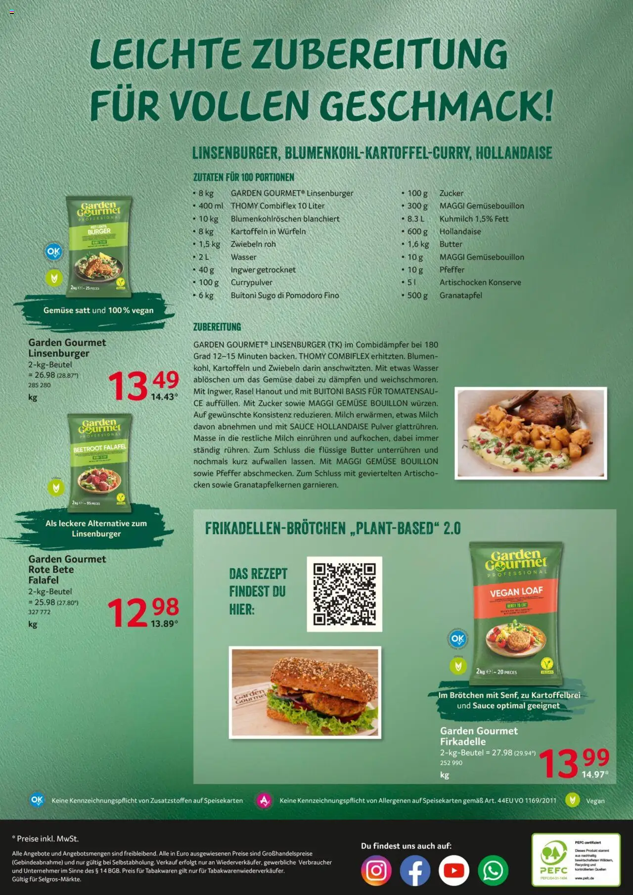 Selgros Gastronomie – gültig ab 16.10.2025 | Seite: 44 | Produkte: Granatapfel, Butter, Zwiebeln, Zucker
