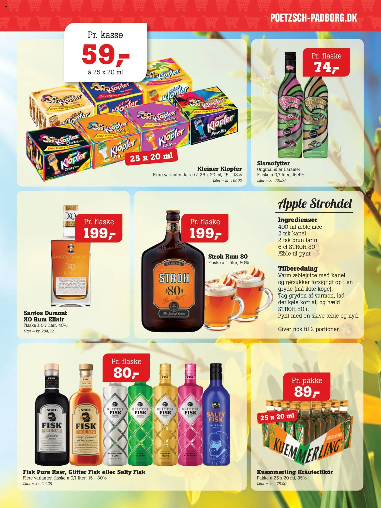 Poetzsch Padborg tilbudsavis – gyldig fra 26.02.2026 | Side: 19 | Produkter: Kanel, Fisk, Brun farin, Æblejuice