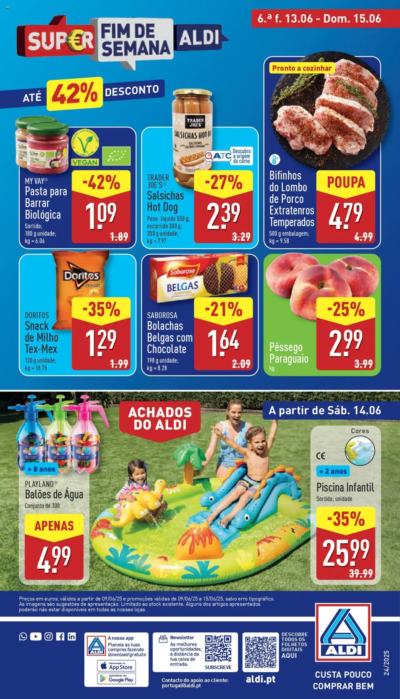 Aldi folheto │ válido de 09.06.2025 | Página: 36 | Produtos: Bolachas, Caixa, Lombo, Carne