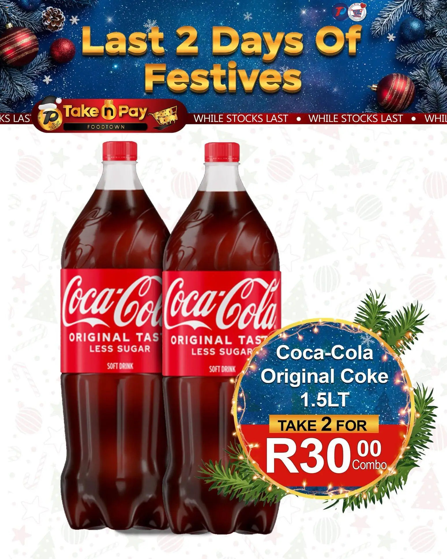 New Take n Pay catalogue – valid from 23.12.2025 | Page: 4 | Products: Coke, Sugar