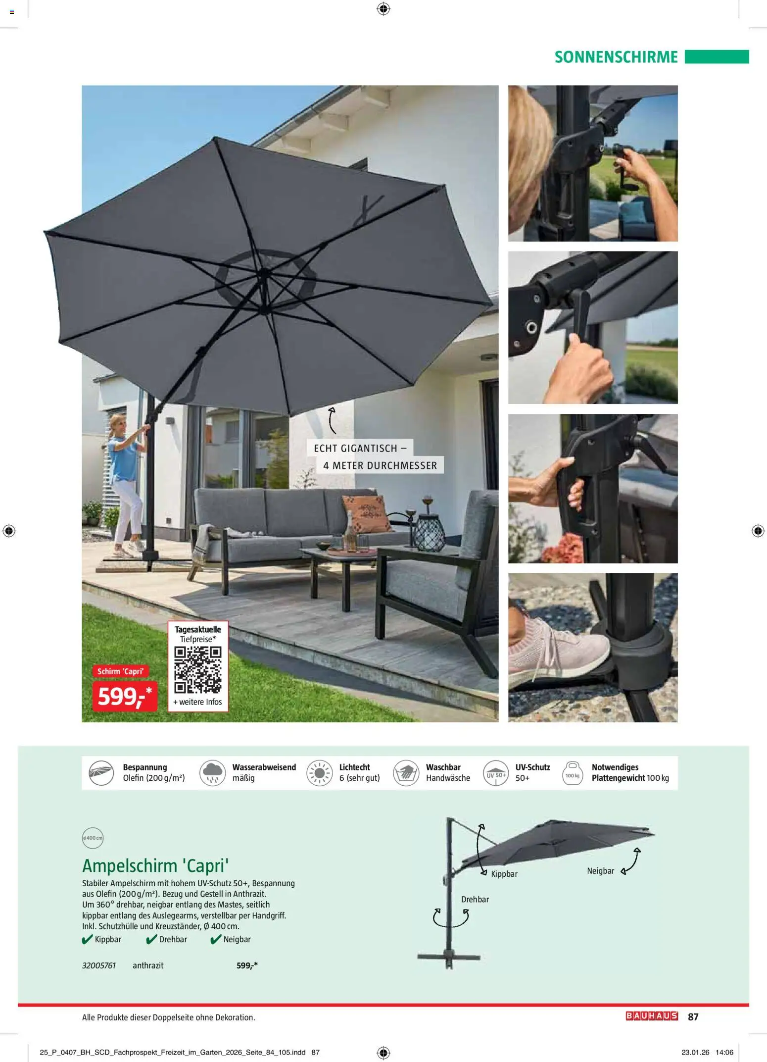 Bauhaus Freizeit im Garten gültig ab 01.05.2026 | Seite: 87