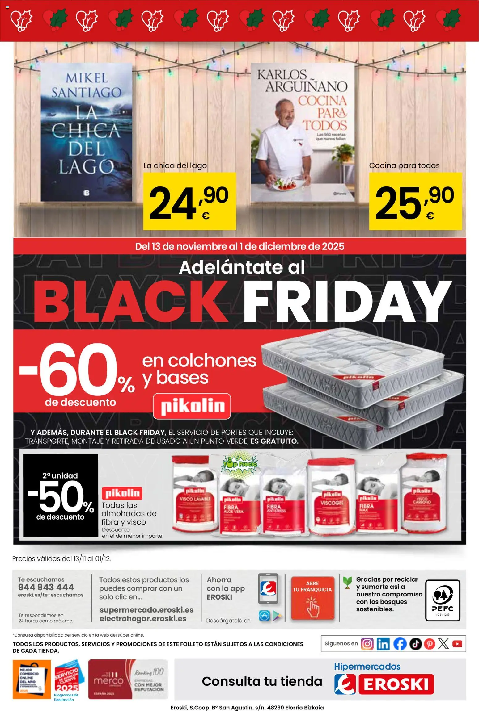 Eroski folleto │ válido desde el 13.11.2025 | Página: 39 | Productos: Té, Cocina