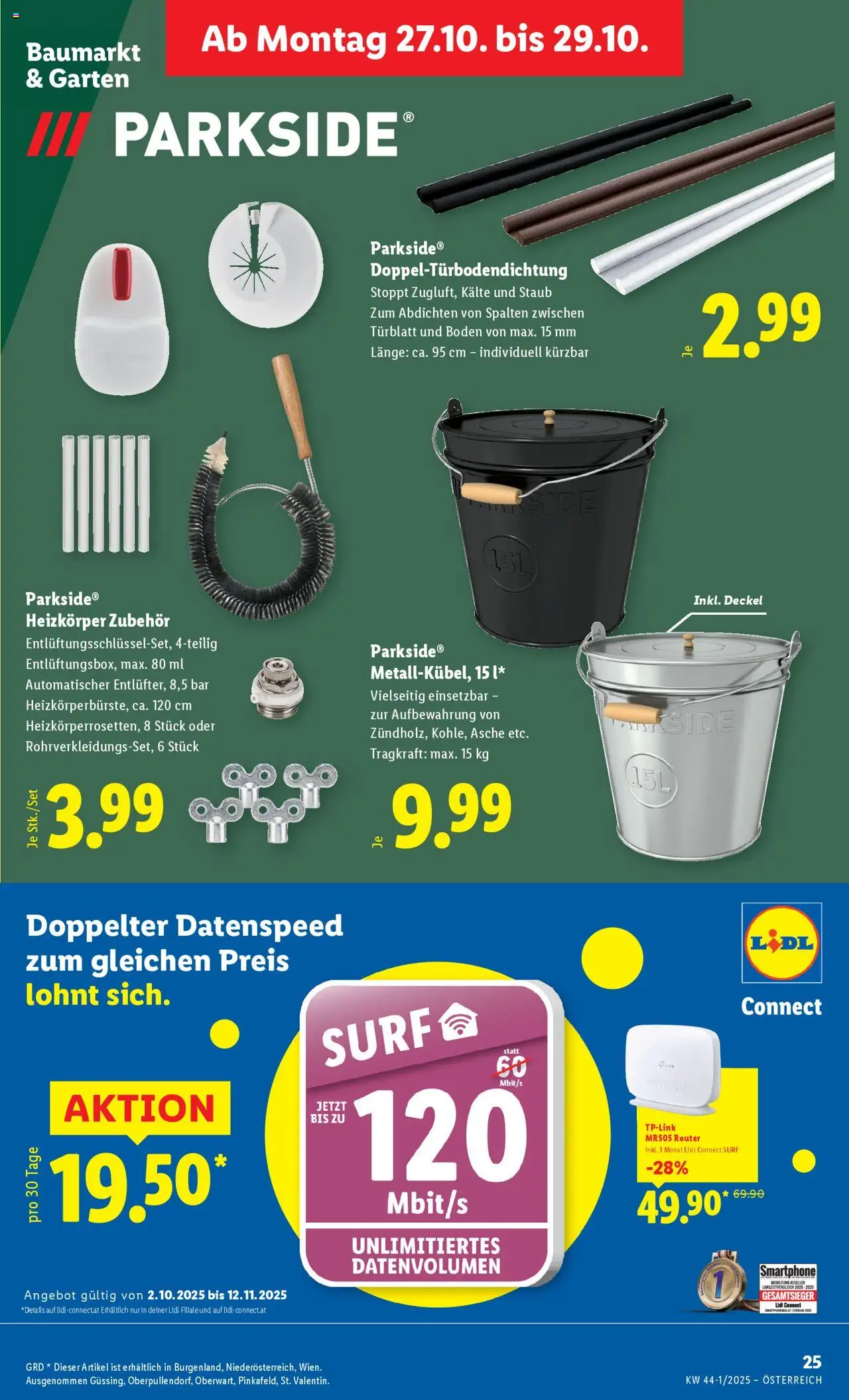Lidl Flugblatt - Eisenstadt, Ebenfurth, Mattersburg gültig ab 23.10.2025 | Seite: 31 | Produkte: Smartphone, Heizkörper