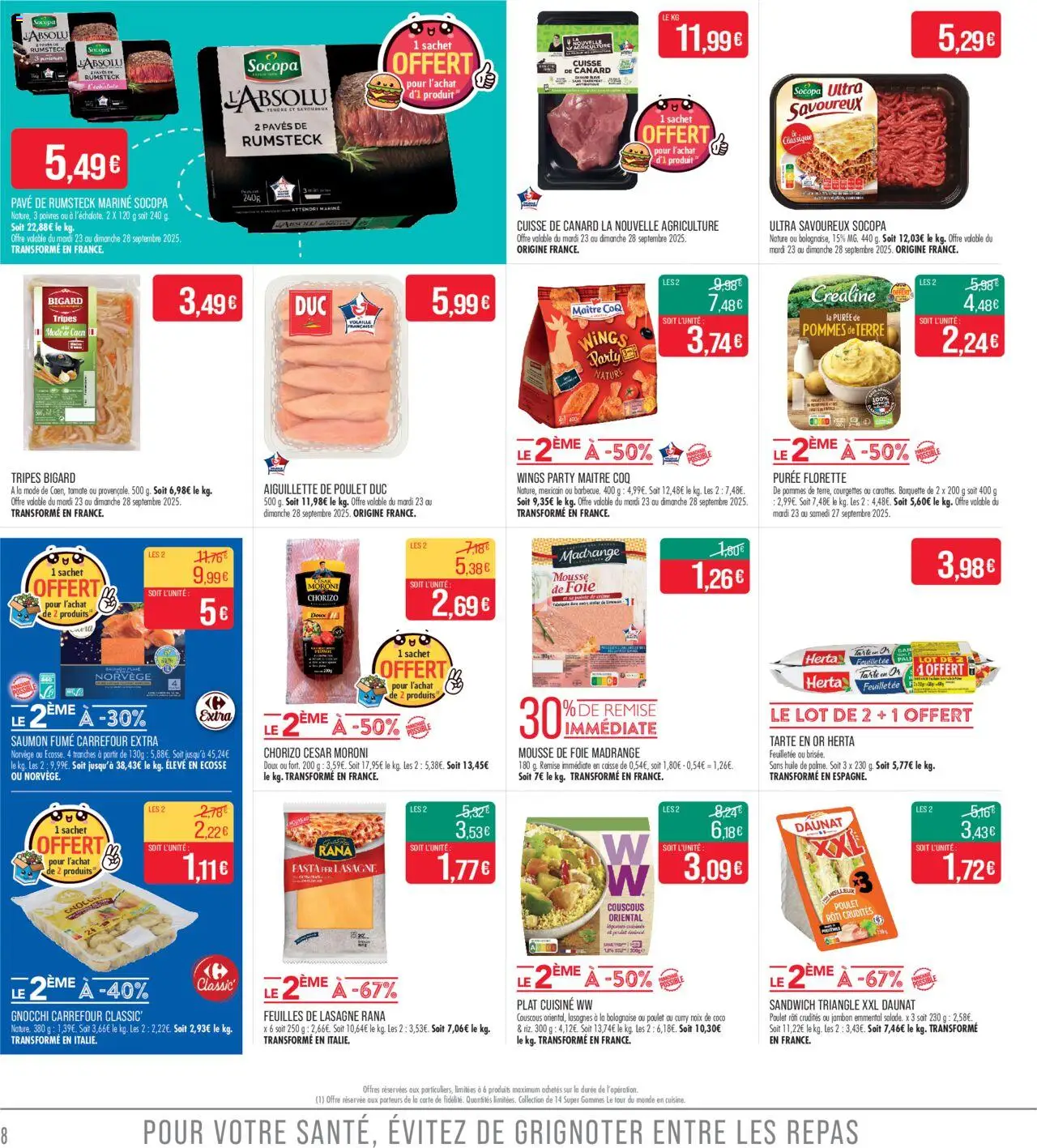  | Page: 8 | Produits: Volaille, Mousse, Curry, Noix