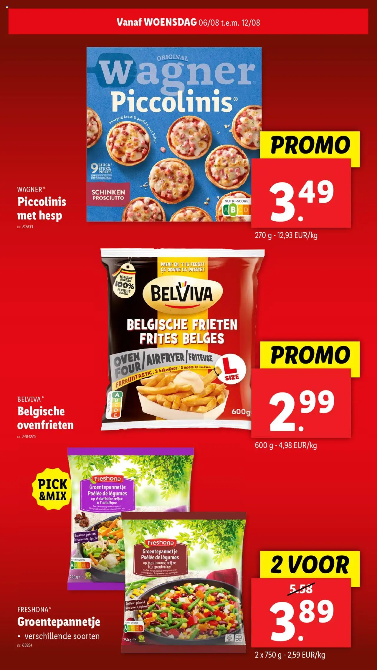  | Pagina: 12 | Producten: Ham, Oven, La, Groenten