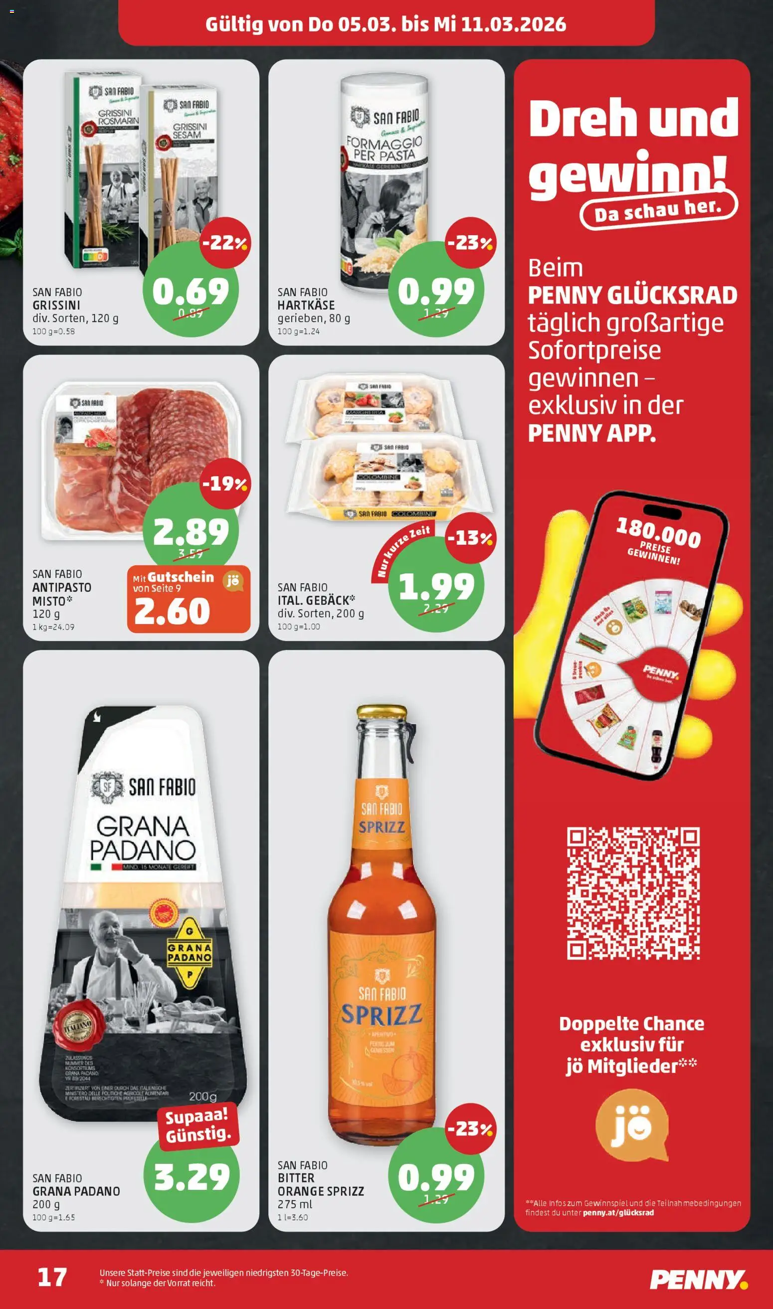 Penny Markt - Flugblatt gültig ab 05.03.2026 | Seite: 17 | Produkte: Pasta